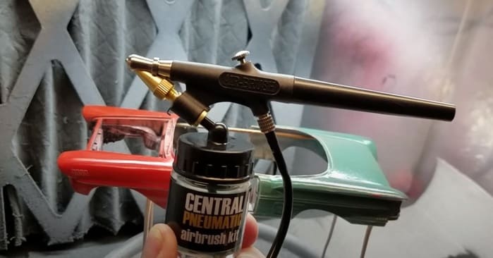 Central Pneumatic Airbrush Kit